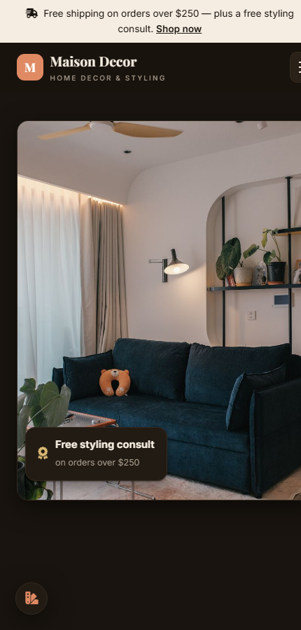 Decora — Home Decor Template preview 2