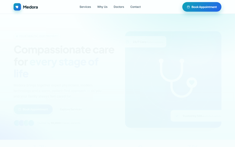 Clinic — Healthcare Template