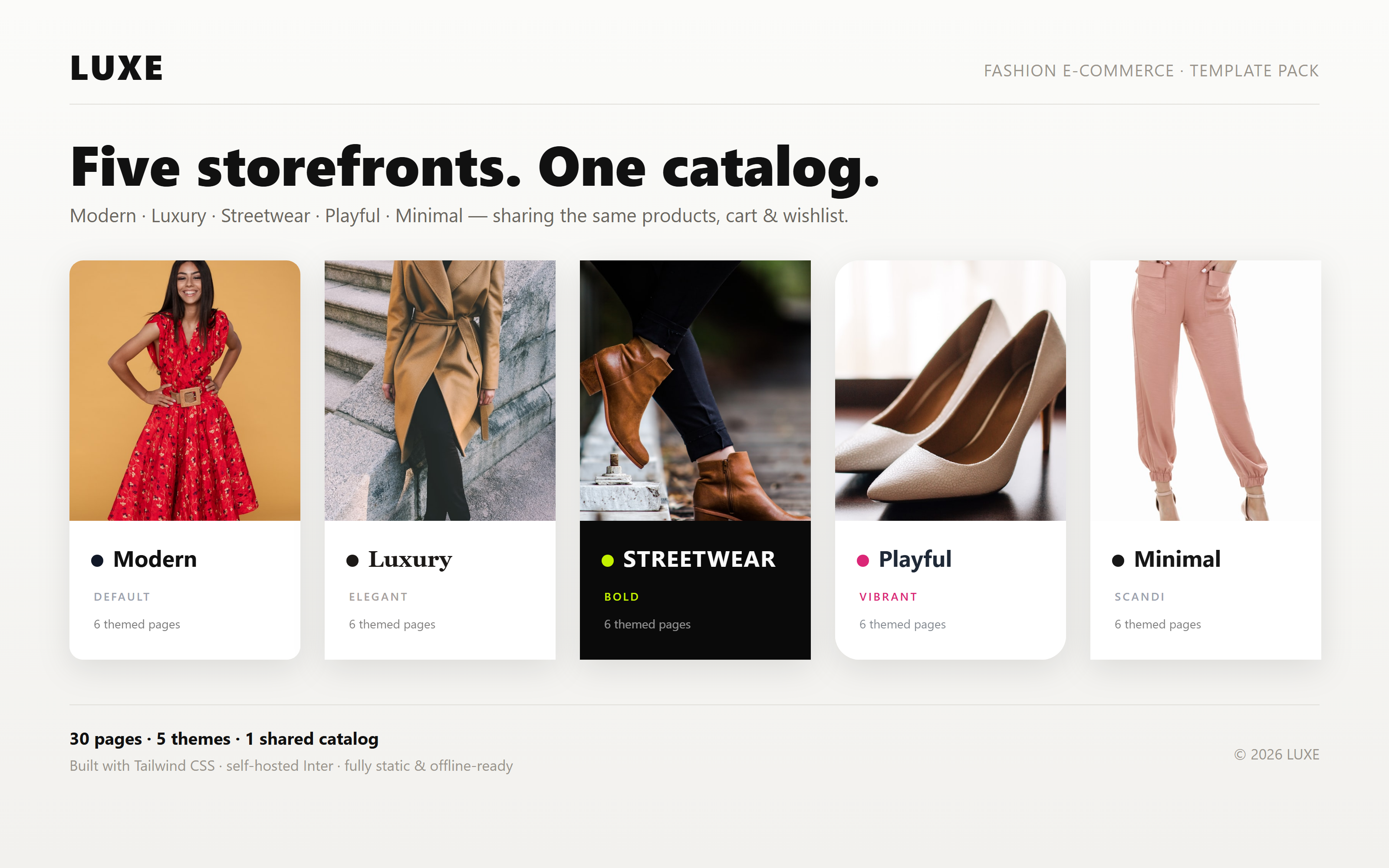 Vogue — Fashion Store Template